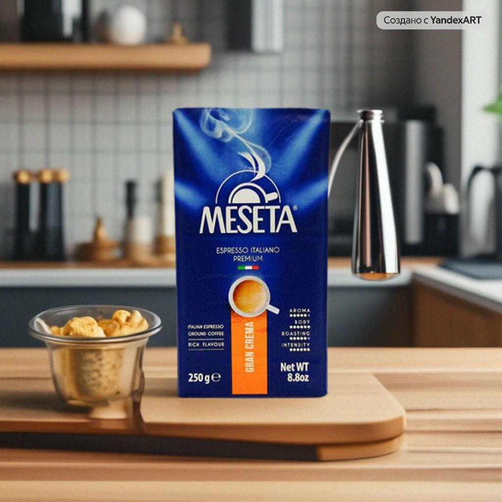 Кофе Meseta Gran Crema молотый 250 г - фото №4