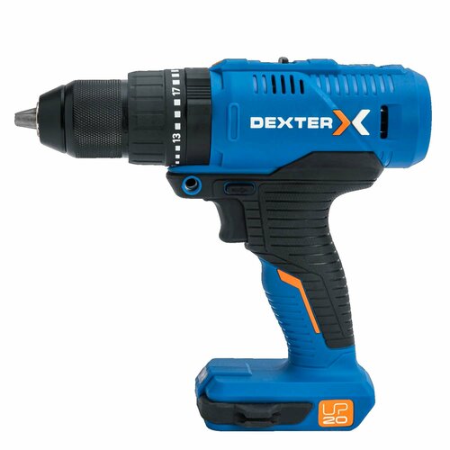 Дрель ударная аккумуляторная Dexter 20VID2-50A1 20 В Li-ion без АКБ и ЗУ 707100₽