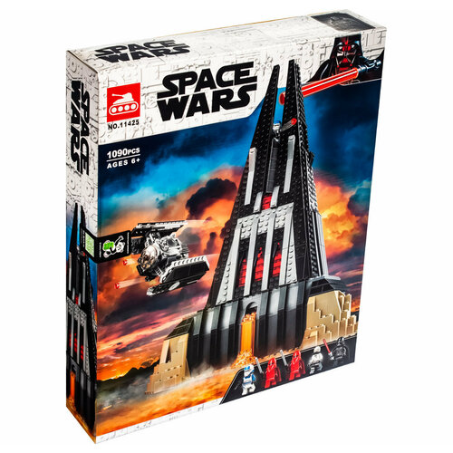 Конструктор Замок Дарта Вейдера из 1090 деталей lego star wars 75251 замок дарта вейдера 1060 дет