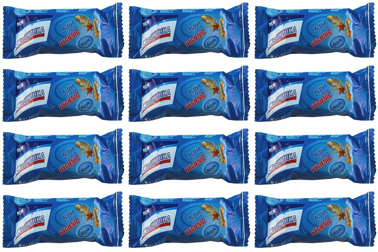 фото Свежинка Запасной блок WC Море 30 г, 12 шт