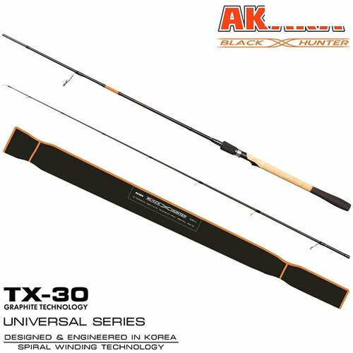 фото Спиннинг штекерный угольный akara black hunter (5-22) m