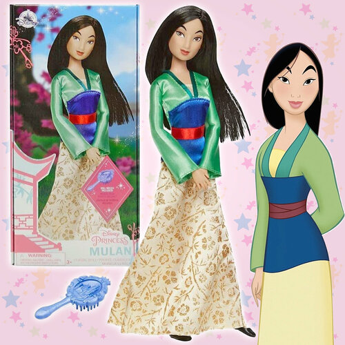 Кукла Мулан с аксессуарами классическая Disney Mulan кукла мулан с подвеской