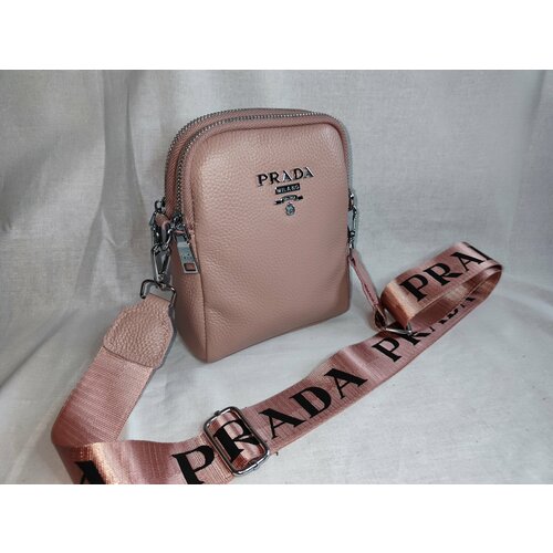 фото Сумка мессенджер pink, фактура зернистая, розовый ип богатырева