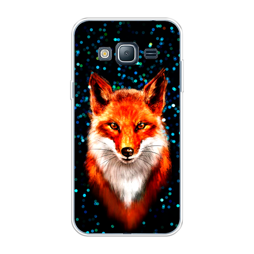 Силиконовый чехол на Samsung Galaxy J3 2016 / Самсунг Галакси J3 2016 Волшебная лиса силиконовый чехол на samsung galaxy j3 2016 самсунг галакси j3 2016 волк в горах