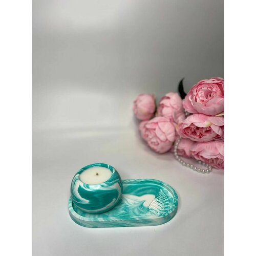 Аромасвеча с декоративным набором из гипса 2 предмета 17 1364₽