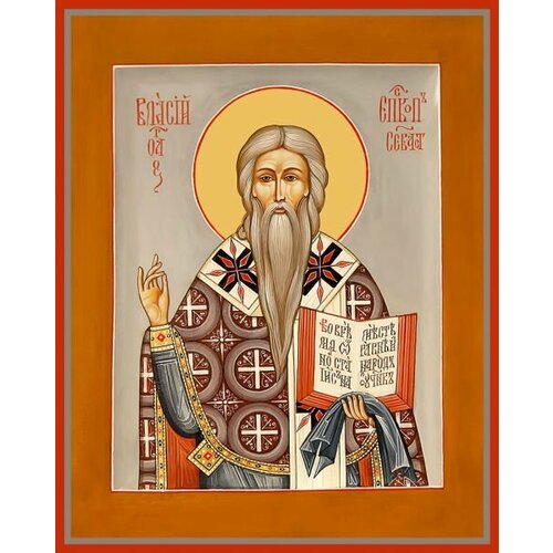 Икона власий Севастийский, Священномученик икона священномученик власий севастийский 10х15 см