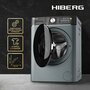 HIBERG Стиральная машина Hiberg i-DDQ8-10614 Sd Steam, Inverter, с сушкой, темно-серый