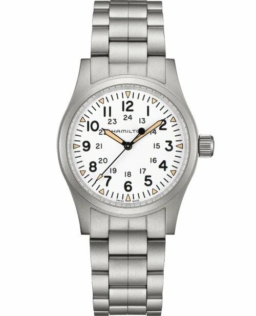 Наручные часы Hamilton Khaki Field H69439111, серебряный