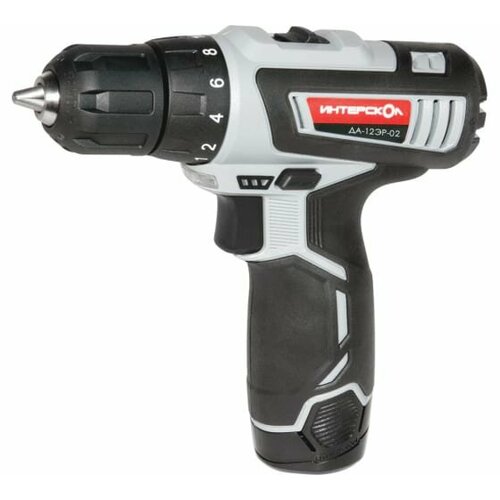 Аккумуляторный шуруповерт Интерскол ДА-12Э-02 12V 2x2Ah 5340202 489900₽