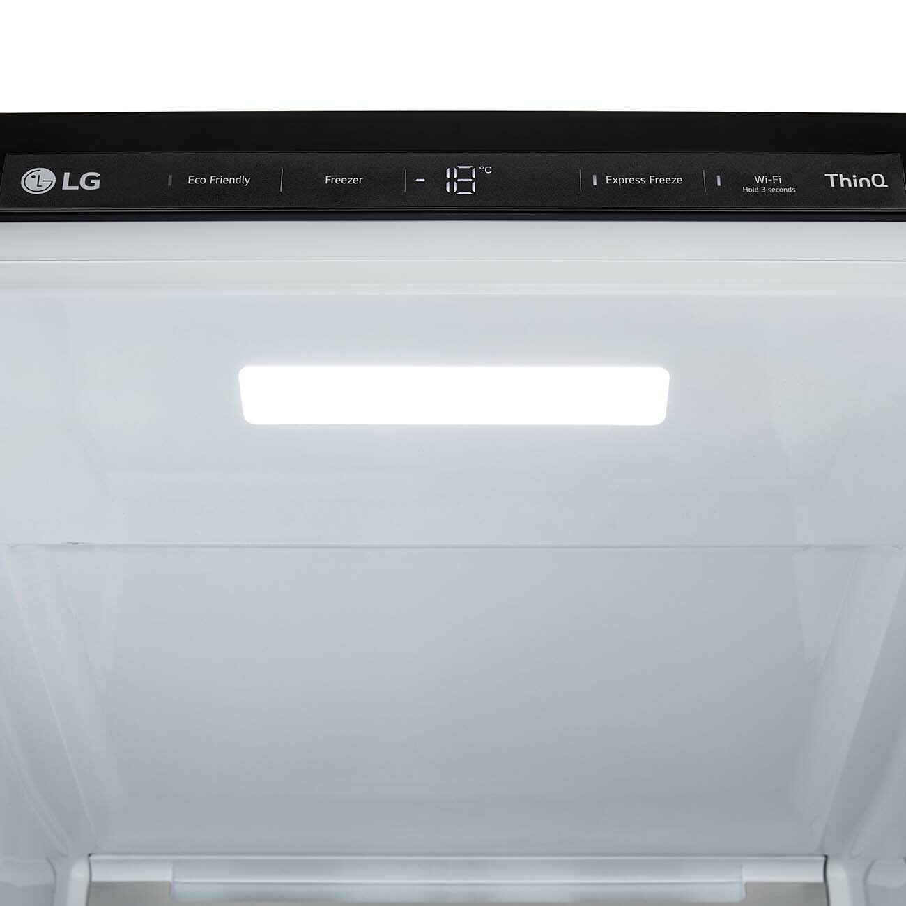 Морозильник LG с технологией DoorCooling+ GC-B404FEQM - фото №19