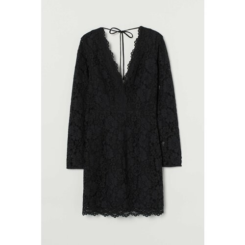 фото Платье h&m, размер 34, черный