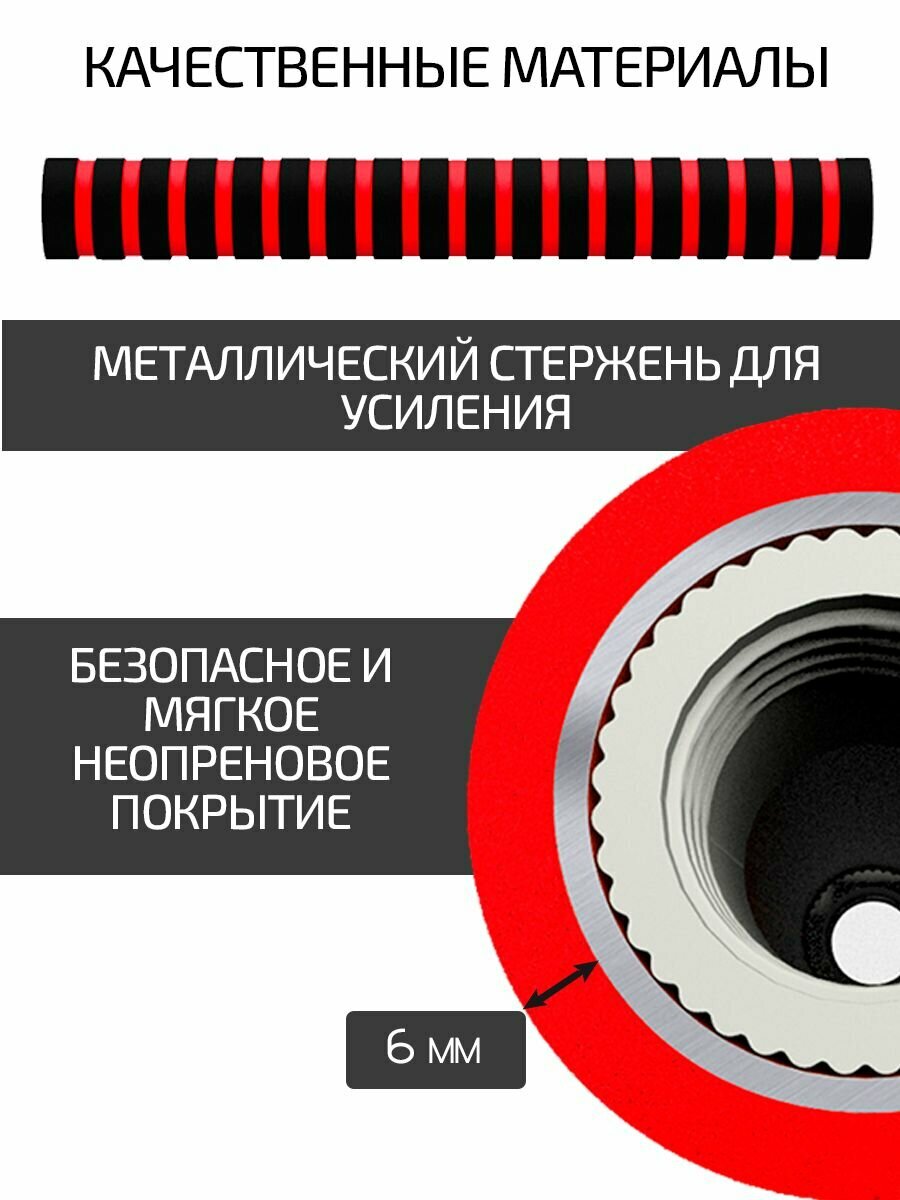 Гантели 30 кг разборные пластиковые 2 шт. по 15 кг с коннектором для штанги, диски, пластик гриф, Summus, 3-600-009 — фото 1