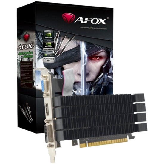 Видеокарта Afox GT730 2G DDR3 (AF730-2048D3L3-V3) - фото №1