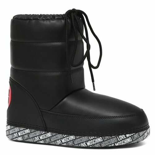 Сапоги LOVE MOSCHINO, размер 41-42, черный