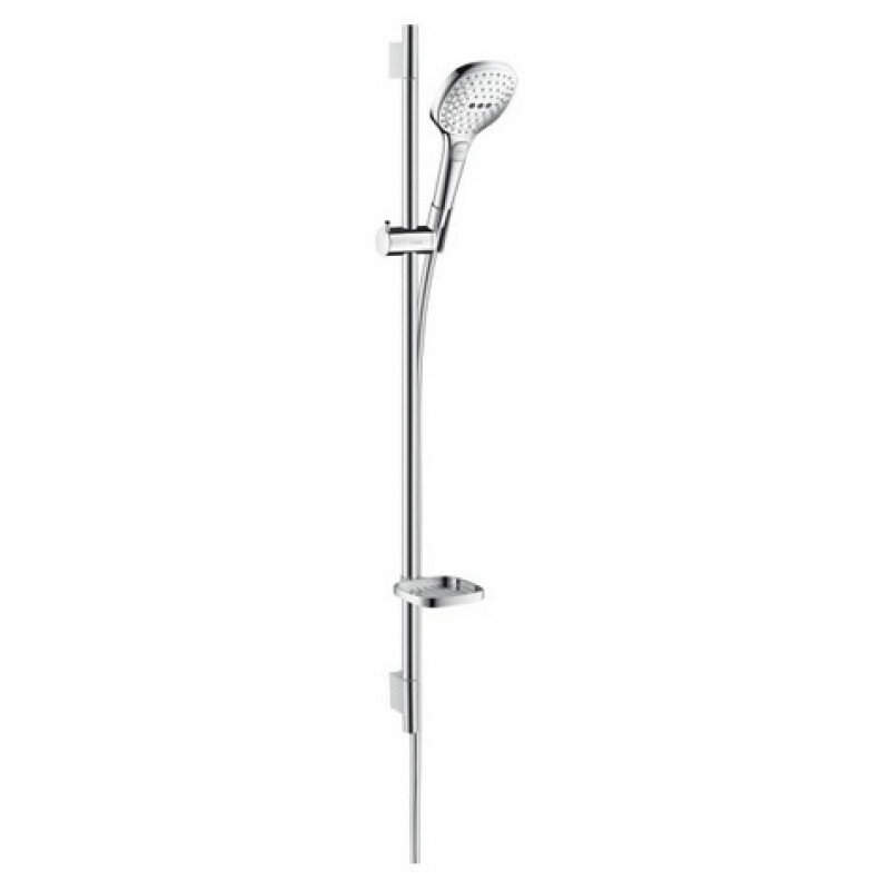 Душевой гарнитур Hansgrohe Raindance Select E 26621400 цвет хром/белый