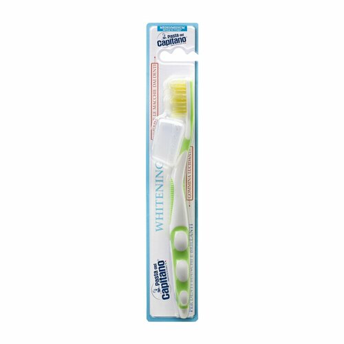 отбеливающая зубная щетка foramen whitening toothbrush 1 мл Щетка зубная отбеливающая, средней жесткости / Whitening Medium 1 шт