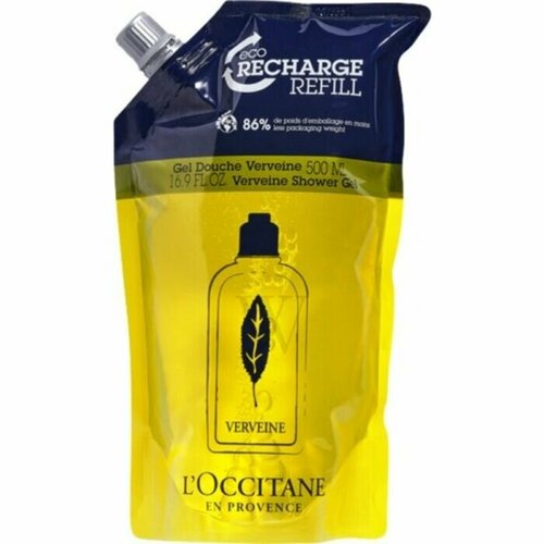 L'Occitane en Provence Гель для душа VERVEINE Вербена, сменный блок 500 мл (из Финляндии)