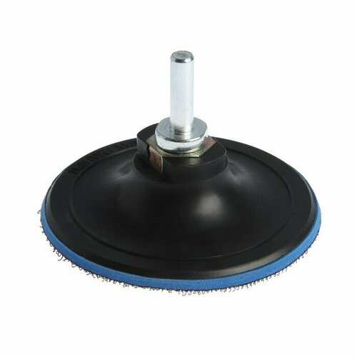 Насадка с липучкой для дрели и УШМ тундра М14 с адаптером твердая 100 мм 544₽