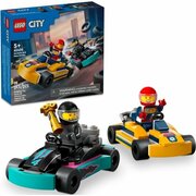 Конструктор Lego ® City 60400 Картинг и гонщики