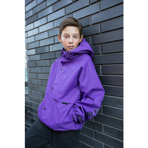 Ветровка Orso Bianco, размер 158, фиолетовый куртка orso bianco размер 158 фиолетовый