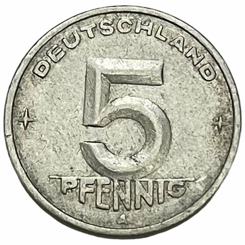 ГДР 5 пфеннигов 1950 г. (A)