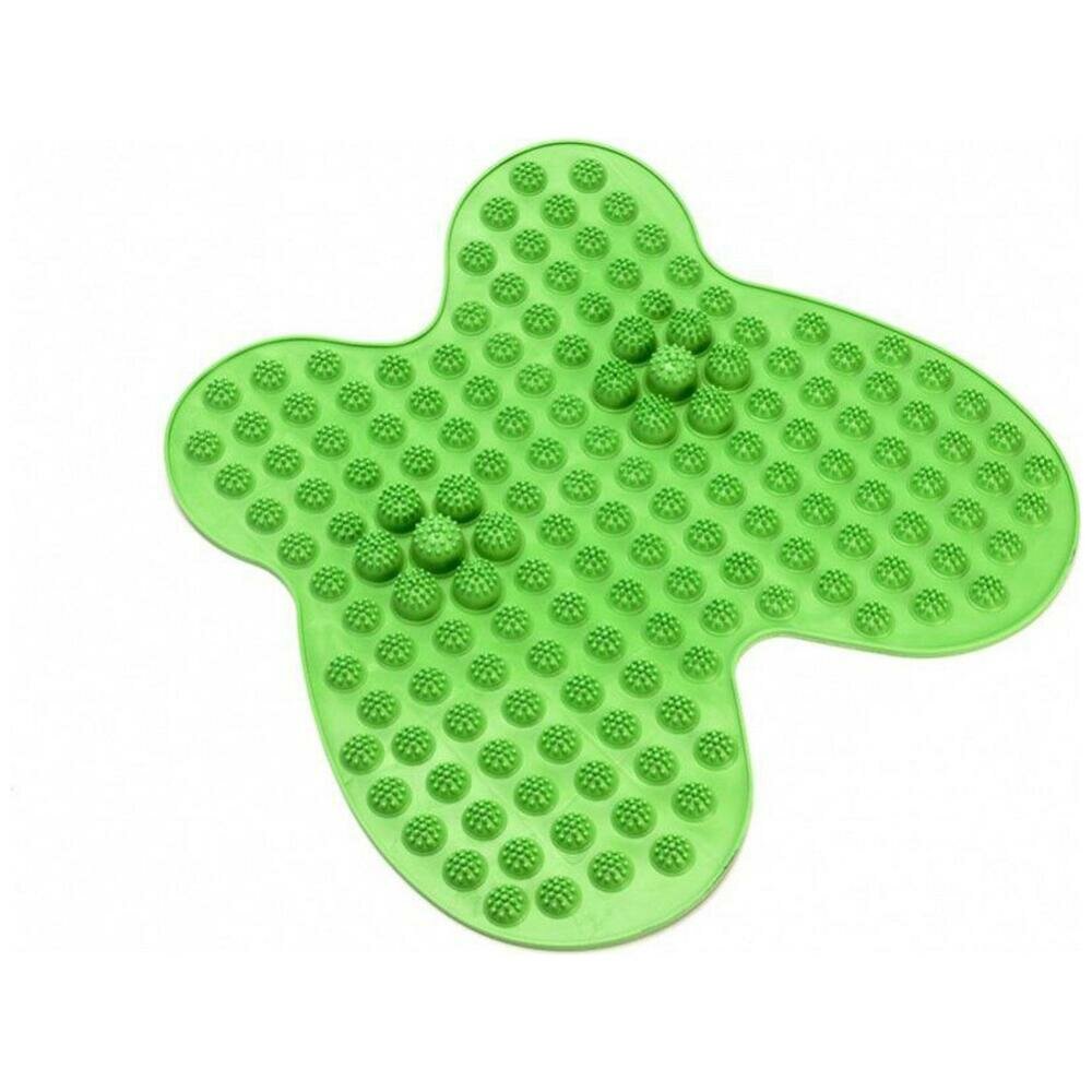 Коврик массажный рефлексологический для ног «релакс МИ» зеленый