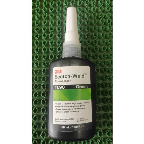 Фиксатор резьбы Scotch-Weld TL90 3M 50мл 450₽