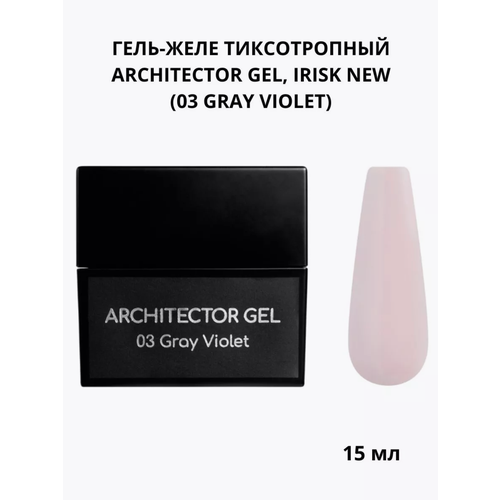 Гель-желе для моделирования тиксотропный ARCHITECTOR GEL, 03 gray violet