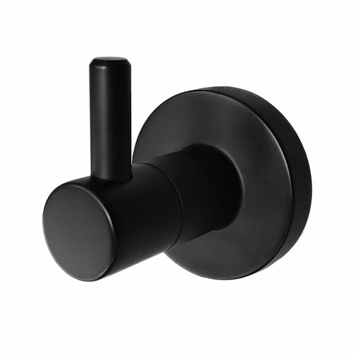 Крючок одинарный коллекция камила КМ10ЧМ черный матовый Альтасан 969₽