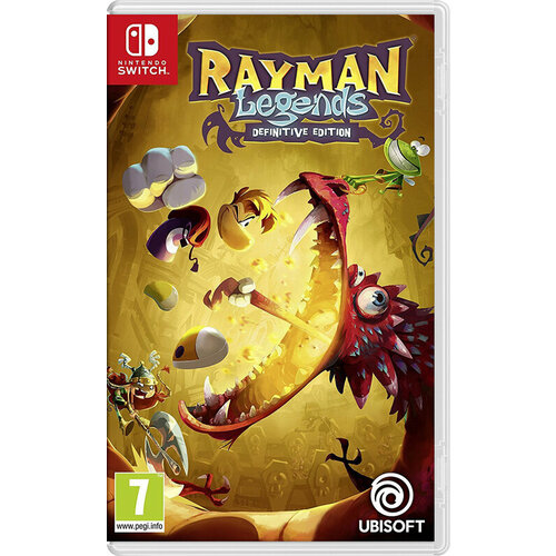 игра snack world the dungeon crawl gold standard edition для nintendo switch картридж Картридж для Nintendo Switch Rayman Legends Definitive Edition РУС Новый