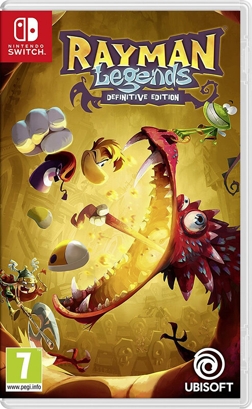 Rayman Legends Definitive Edition Полностью на русском Видеоигра на картридже Nintendo Switch