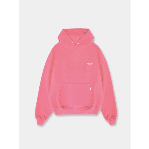 Худи Represent Clo Owners Club Hoodie, размер L, розовый худи represent clo intarsia initial hoodie пшеничный l