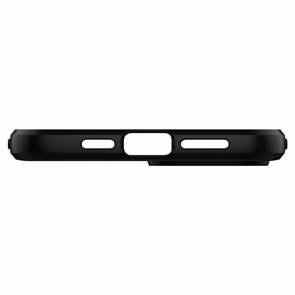Противоударный чехол SPIGEN для iPhone 12 / iPhone 12 Pro - Rugged Armor - Чёрный - ACS01700