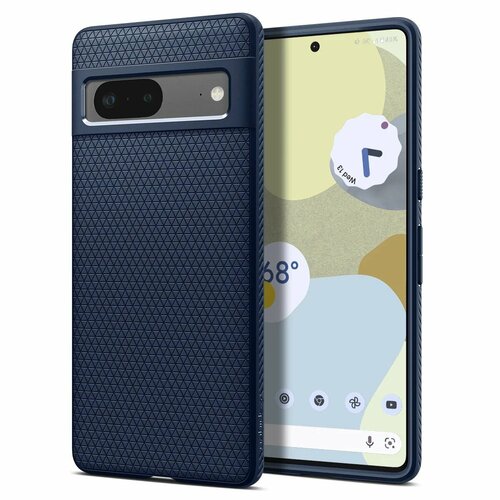 Чехол Spigen Liquid Air (ACS04697) для Google Pixel 7 (Navy Blue)