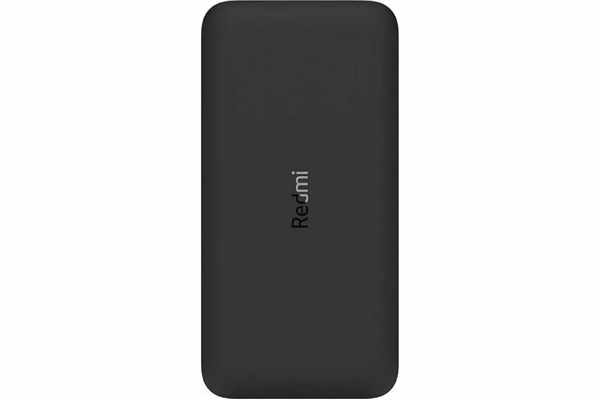Внешний аккумулятор повербанк Xiaomi Redmi Power Bank 10 000 мАч черный (PB100LZM)