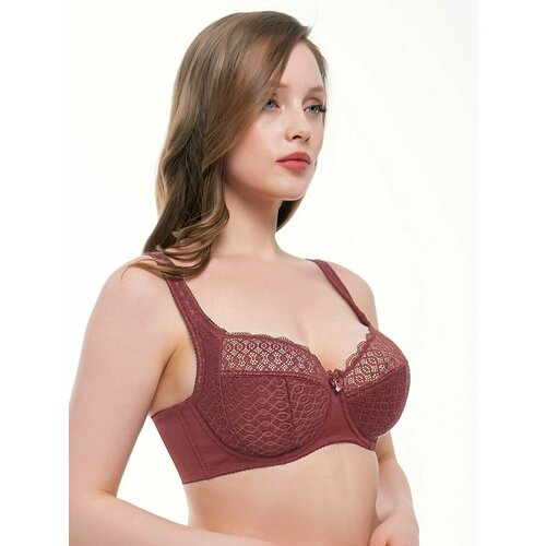 фото Бюстгальтер mia-mella, размер 90f, коралл