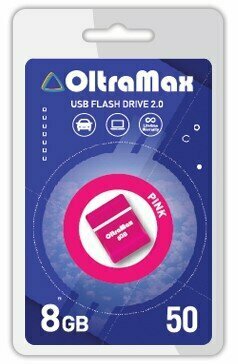 Флэш-накопитель (OLTRAMAX OM-8GB-50-Pink 2.0)
