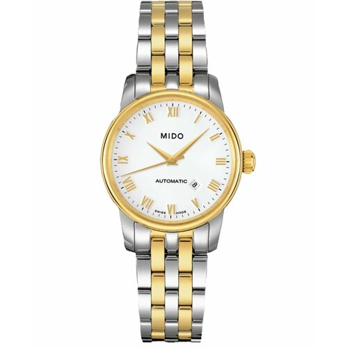 Наручные часы Mido Baroncelli, белый, серебряный