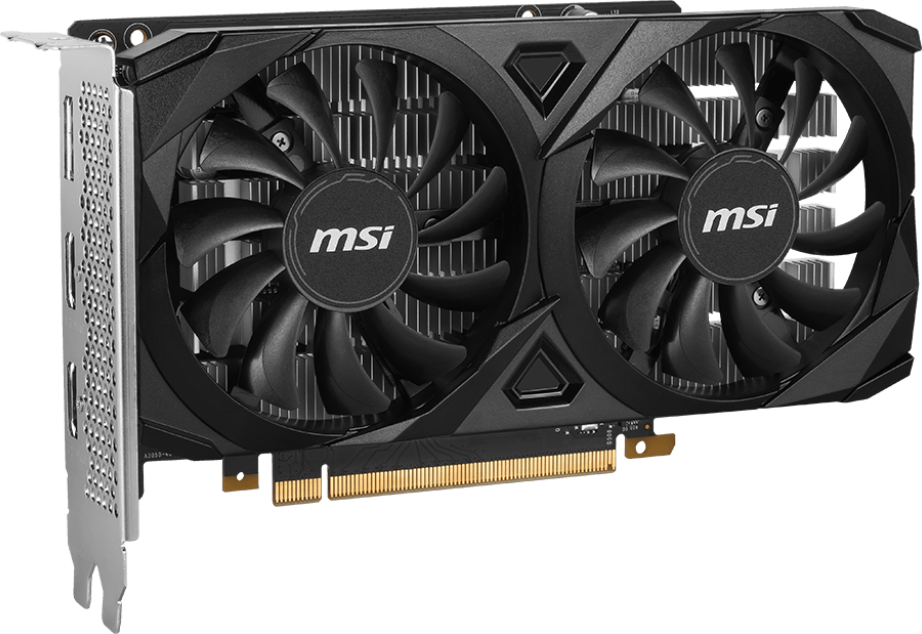 Видеокарта NVIDIA GeForce RTX 3050 MSI 6Gb (RTX 3050 VENTUS 2X 6G OC)