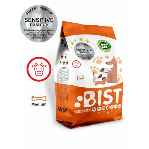 Корм для собак сухой гипоаллергенный BIST 