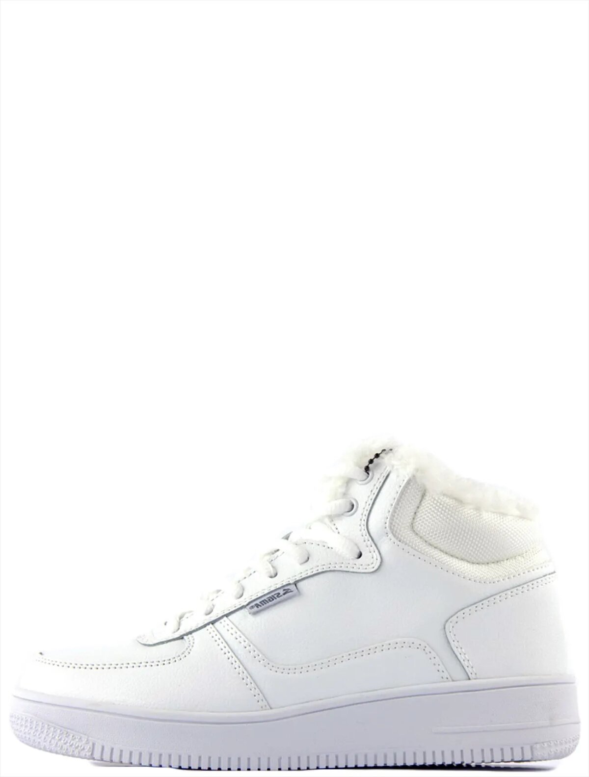 фото Sigma L19665-2E-6V женские кроссовки белый натуральная кожа зима, Размер 39