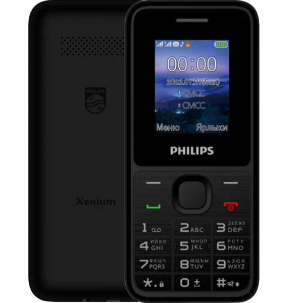 Philips Телефон Philips Xenium E2125 Черный