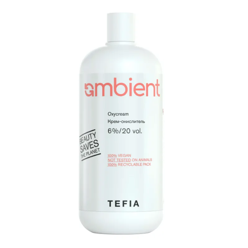 Оксид для краски для волос AMBIENT, Tefia 6% 900мл tefia крем окислитель oxycream 9% 30 vol 900 мл tefia ambient