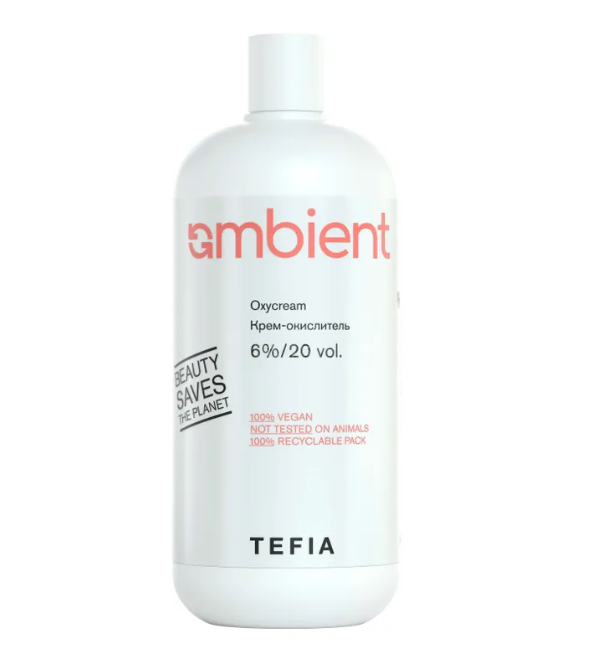 Оксид для краски для волос AMBIENT, Tefia 6% 900мл
