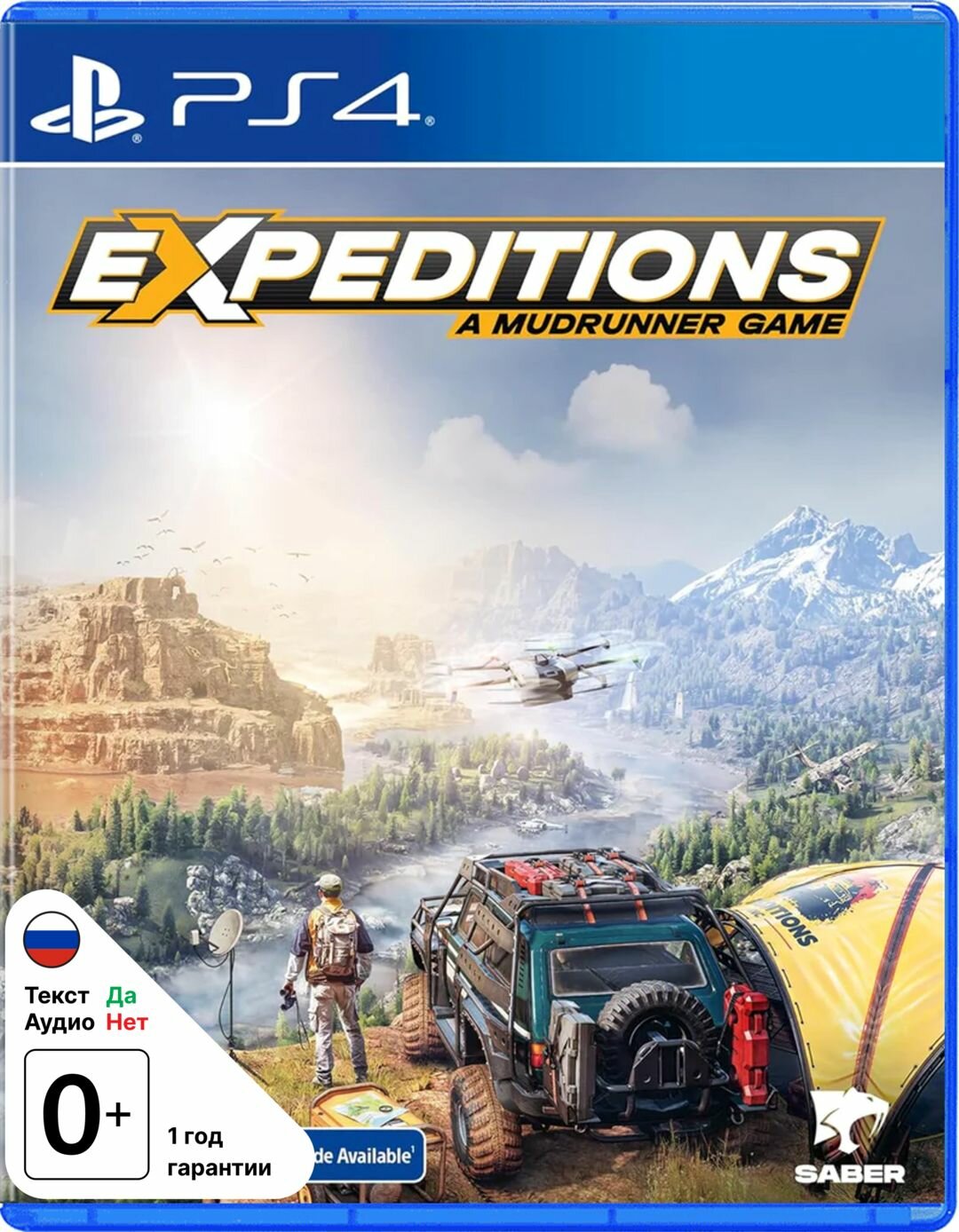 Игра Expeditions: A MudRunner Game (Playstation 4, PS4, русские субтитры)