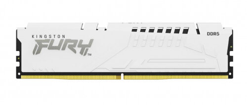 Оперативная память Kingston DDR5 16Gb 6000MHz pc-48000 FURY Beast White XMP CL40 1.35V (KF560C40BW-16)