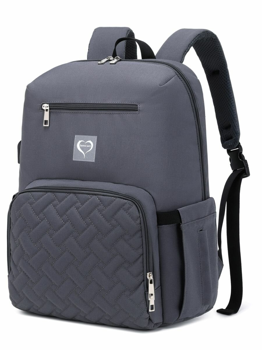 фото Рюкзак городской повседневный для мамы и малыша