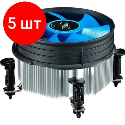 Комплект 5 штук, Кулер Deepcool THETA 21 PWM LGA1200/115X (TDP 95W, PWM, FAN 92mm) Color BOX deepcool theta 21 pwm