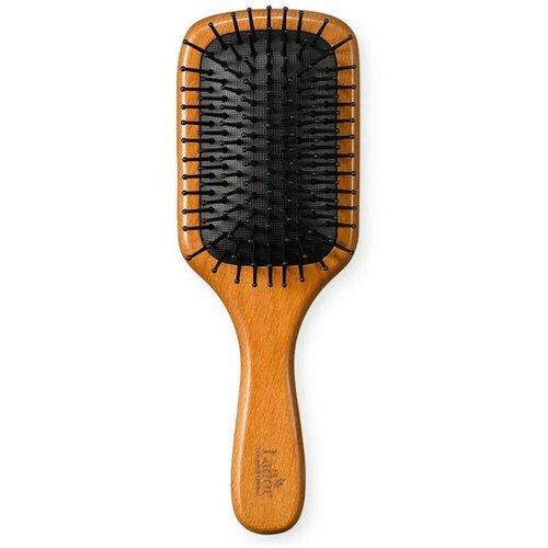 La'dor MIDDLE WOODEN PADDLE BRUSH Деревянная щётка для волос антистатическая щетка для волос masil wooden paddle brush 1 шт