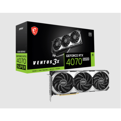 Видеокарта MSI RTX4070 SUPER VENTUS 3X OC 9469100₽